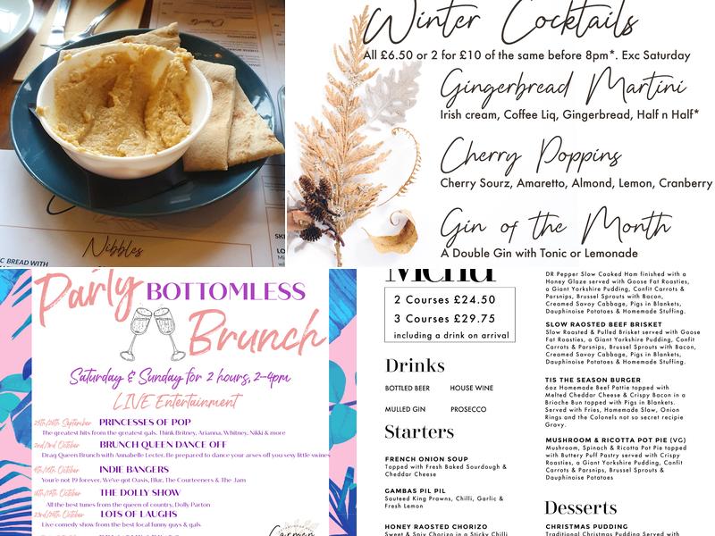 Carmen Bar & Eatery Menu