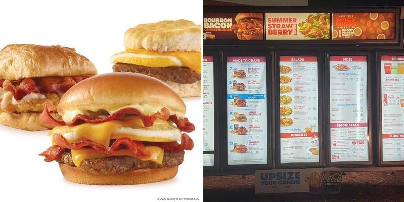Wendy's Menu
