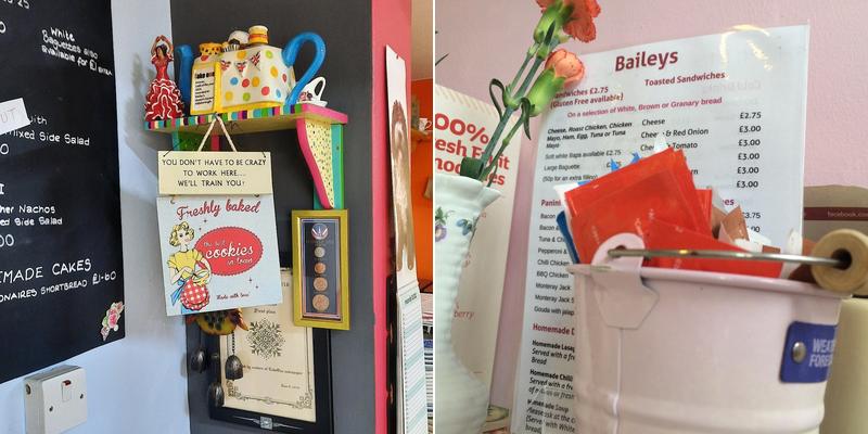 Baileys Sandwich & Coffee shop Menu