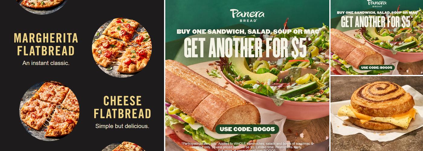 Panera Bread Menu