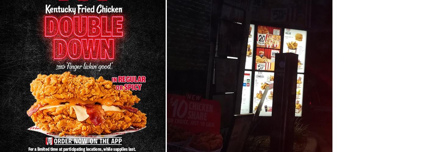 KFC Menu