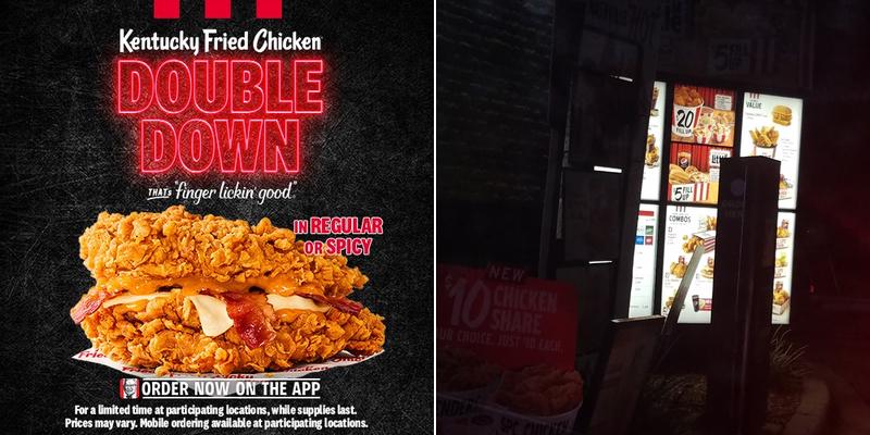 KFC Menu