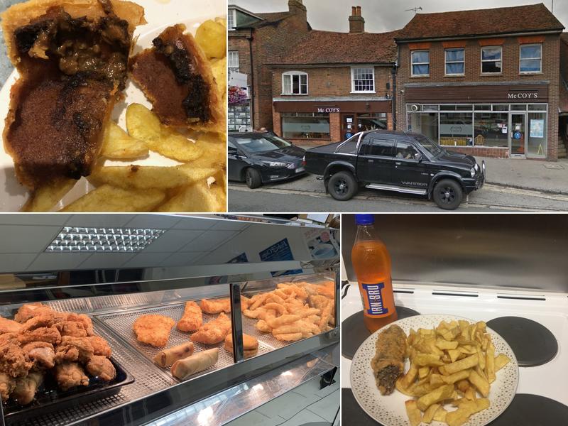 McCoy's fish and chips takeaway and restaurant