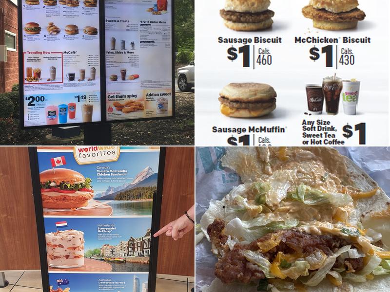 McDonald's Menu