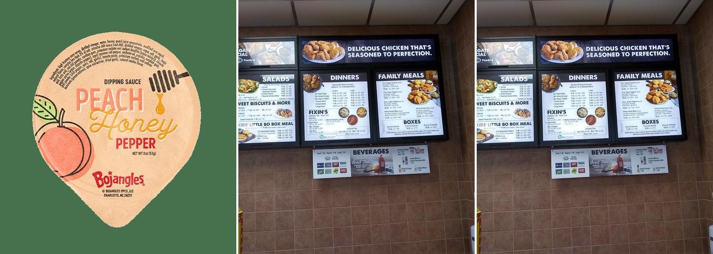 Bojangles Menu
