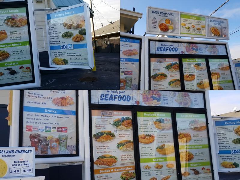 Captain D's Menu