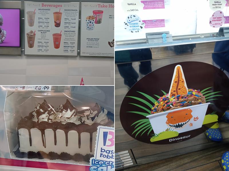 Baskin-Robbins Menu