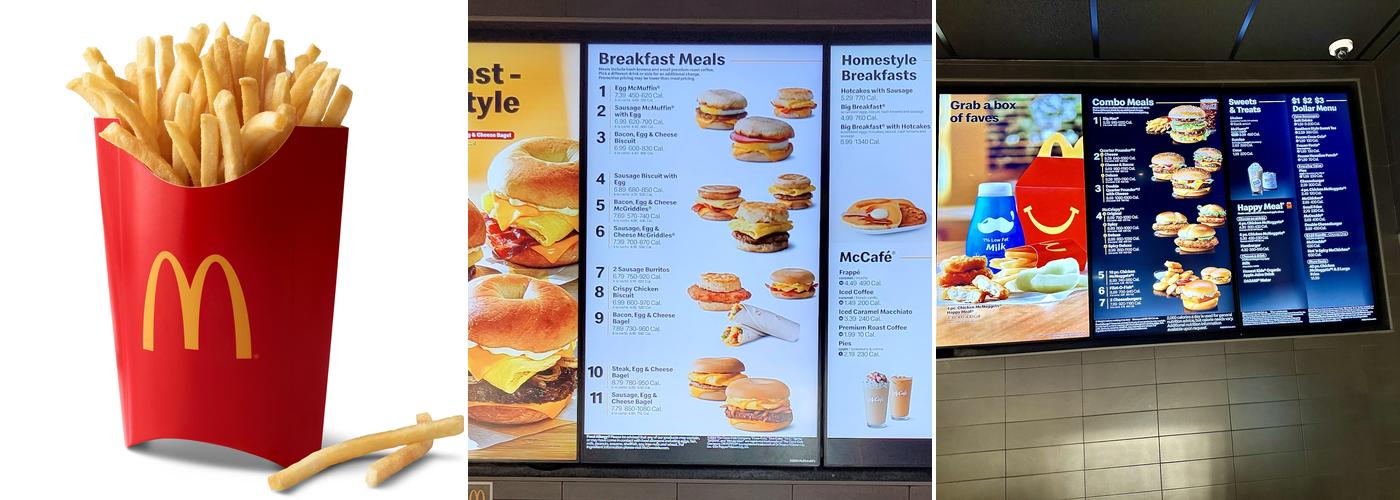 McDonald's Menu