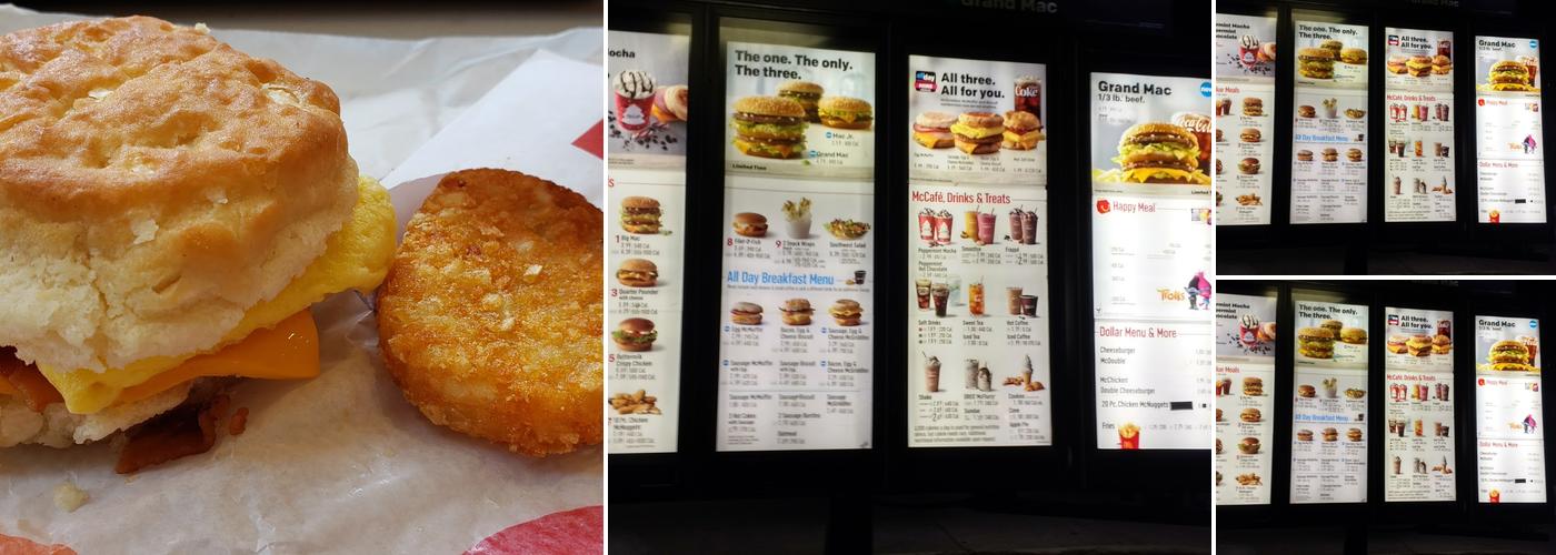 McDonald's Menu
