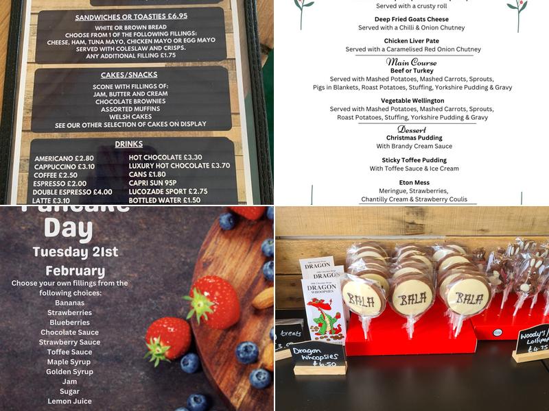 Caffi Woody's Cafe Menu