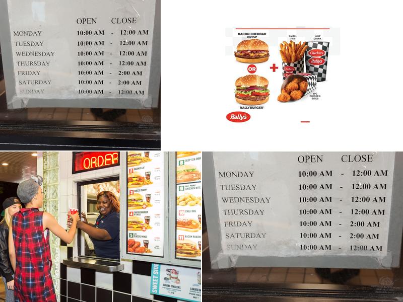 Checkers Menu