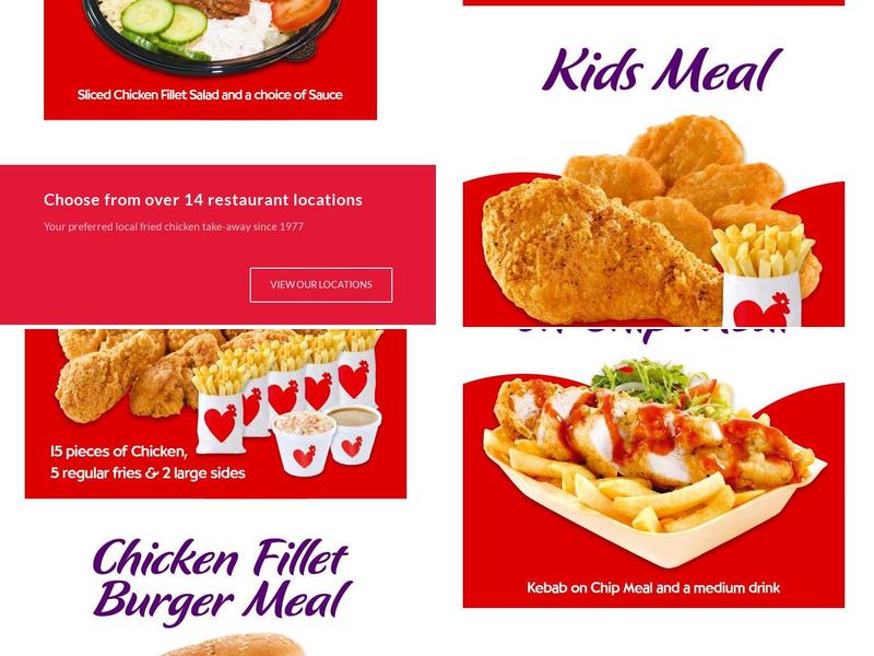 Herrons Country Fried Chicken Ballynahinch Menu