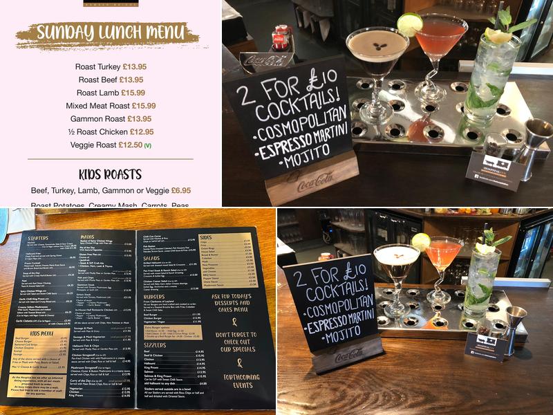 The Hospital Inn Menu