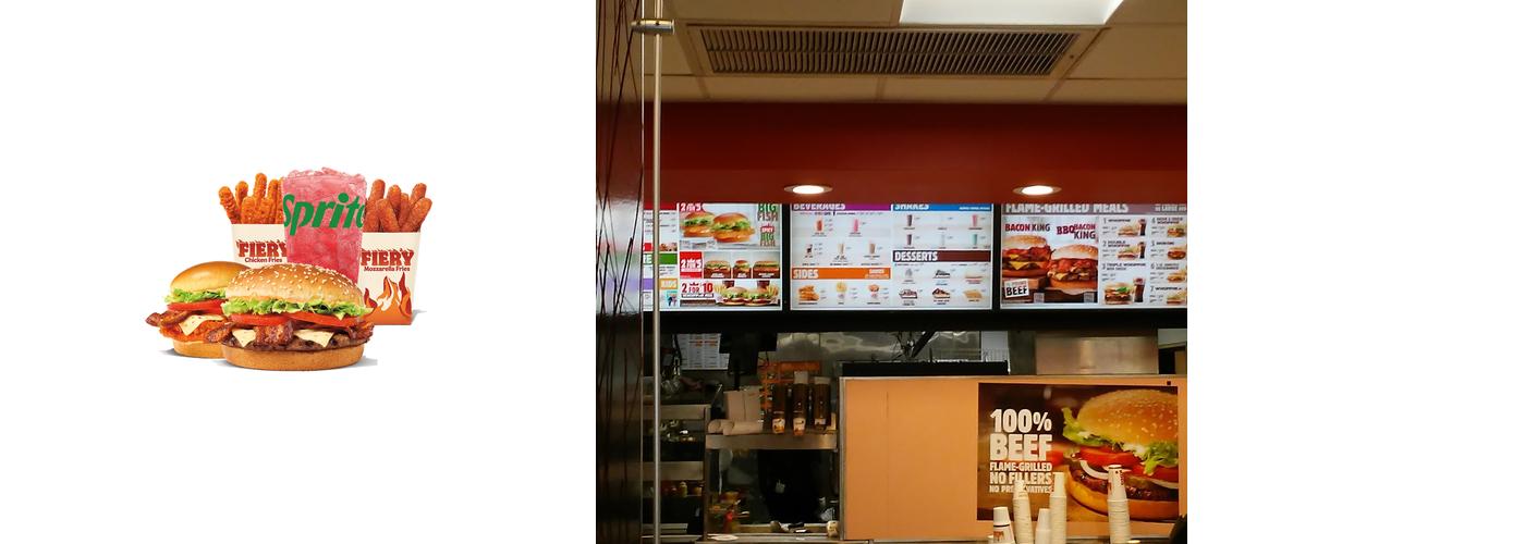 Burger King Menu
