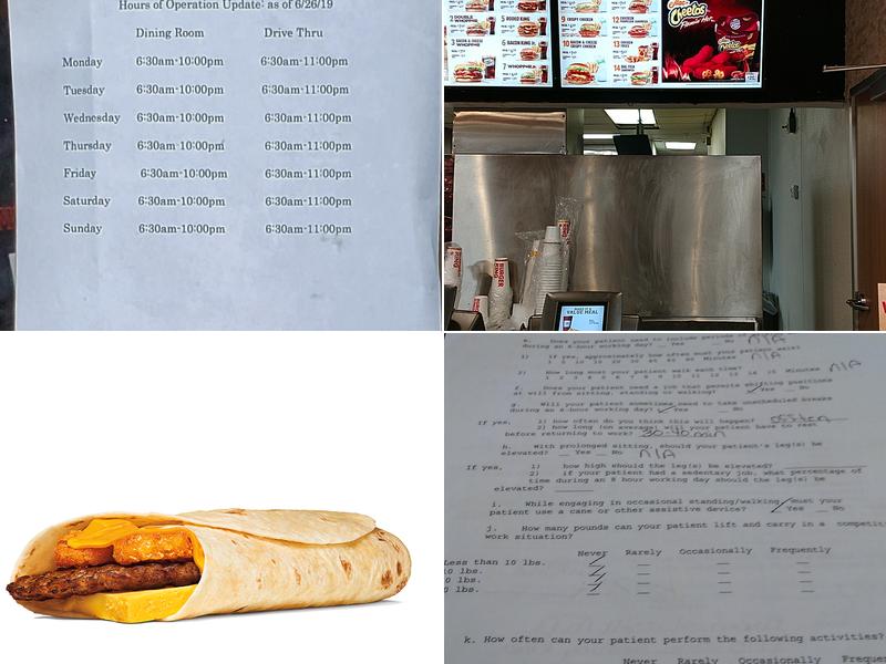 Burger King Menu