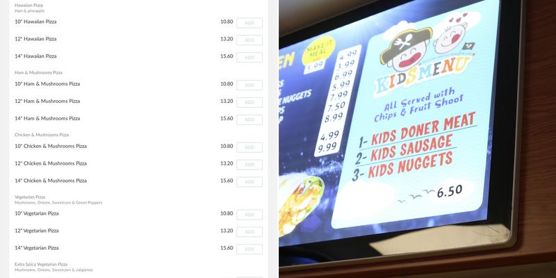 Antep Kebab House Menu