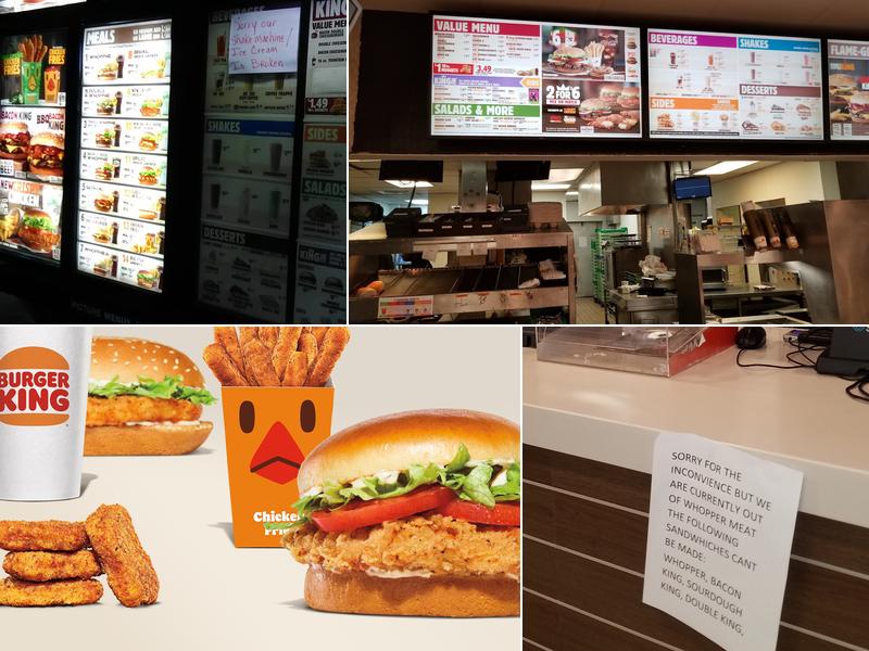 Burger King Menu