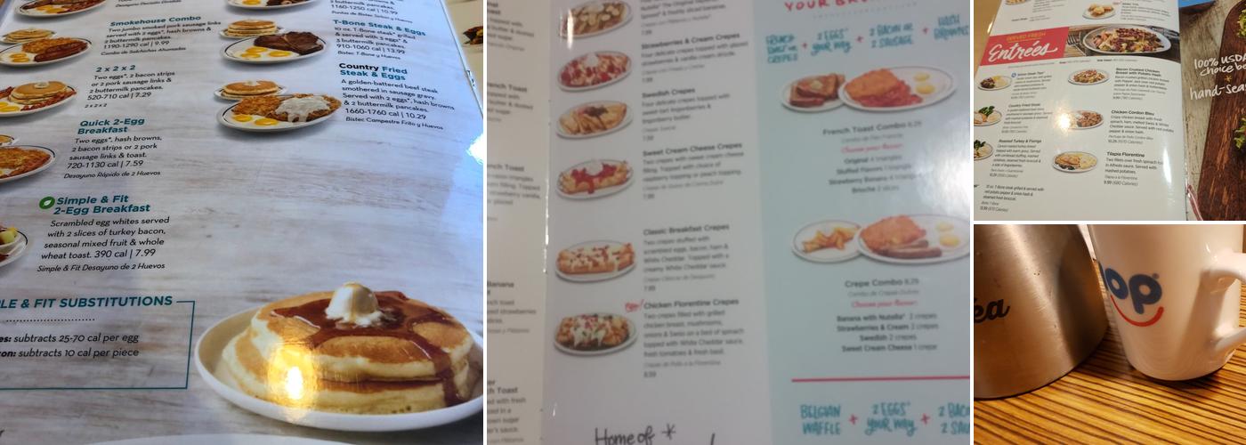 IHOP Menu