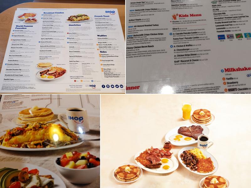 IHOP Menu