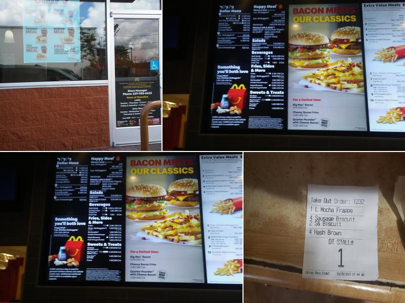 McDonald's Menu