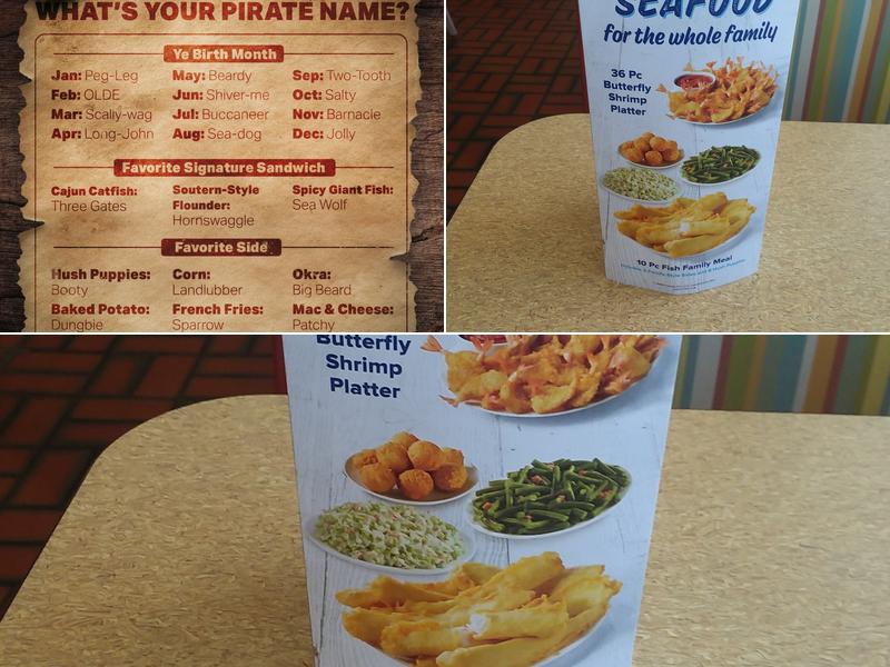 Captain D's Menu