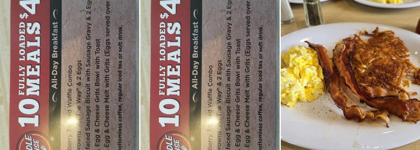 Huddle House Menu