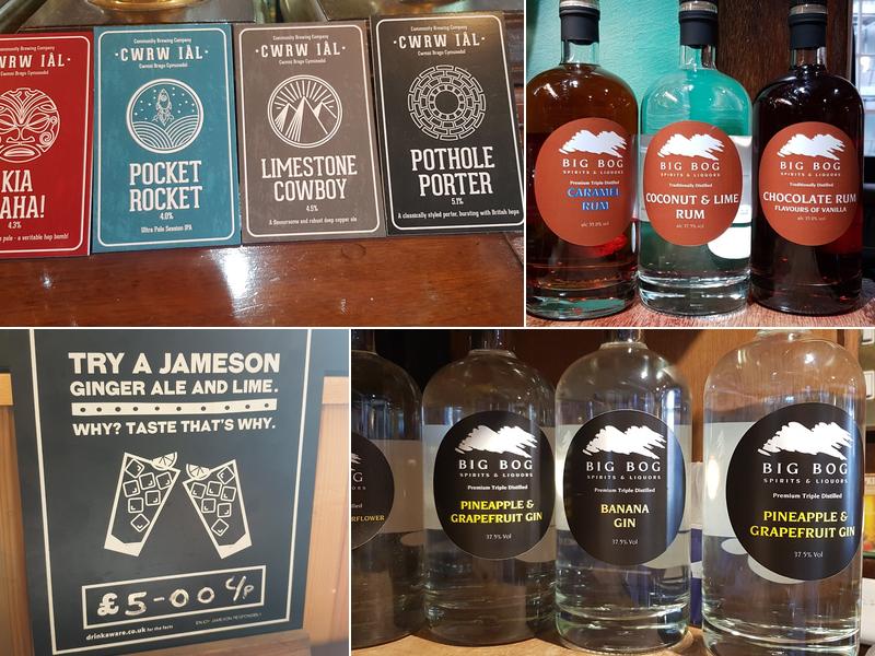 Patricksbar.com Menu