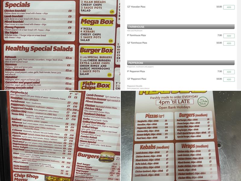Mr Yummy Bangor Takeaway Menu