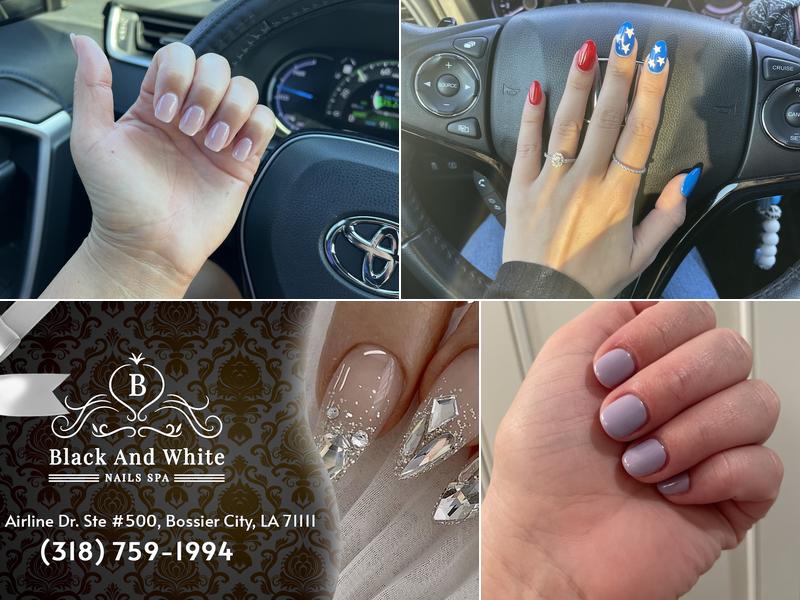 Black And White Nail Salon