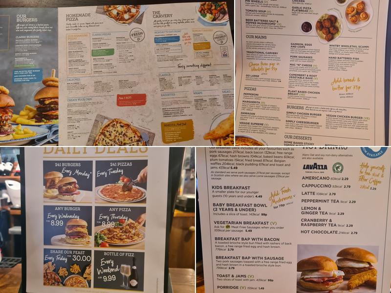 De Rodes Arms Stonehouse Menu