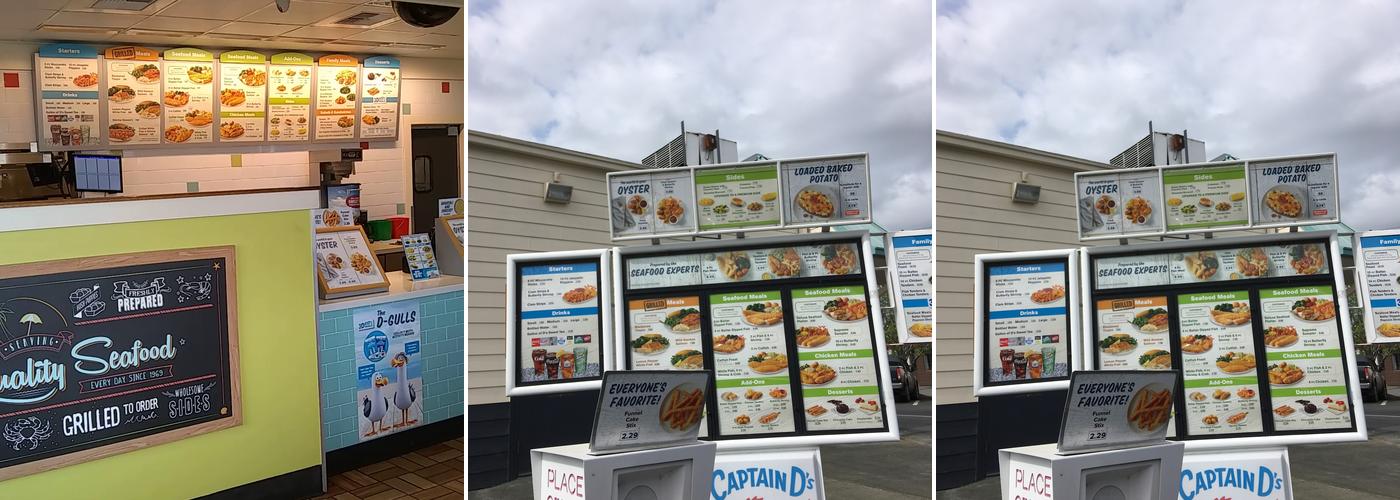 Captain D's Menu