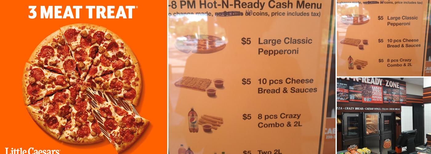 Little Caesars Pizza Menu
