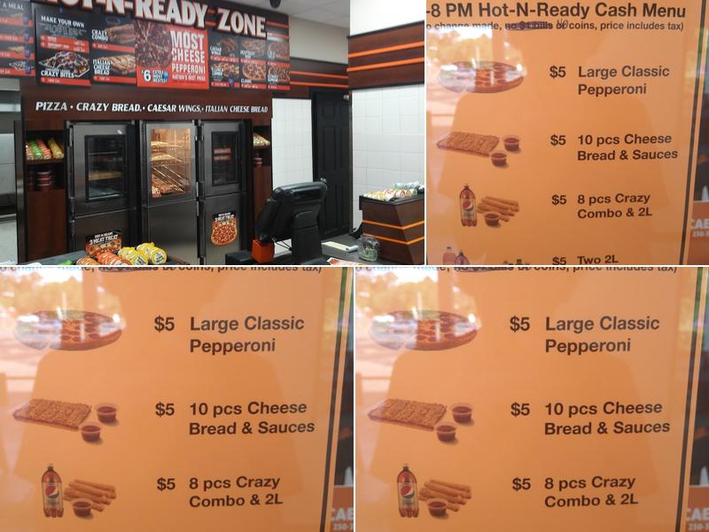 Little Caesars Pizza Menu