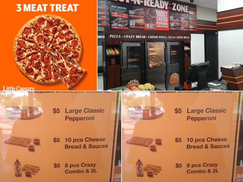 Little Caesars Pizza Menu