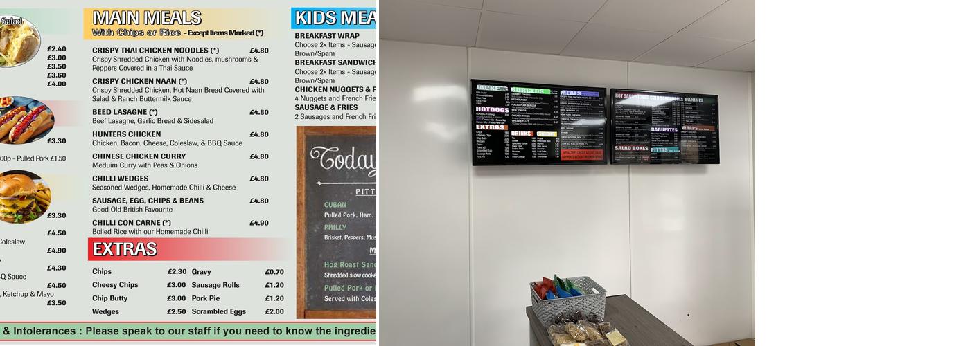 Smiths Food Bar (Dodworth Road) Menu