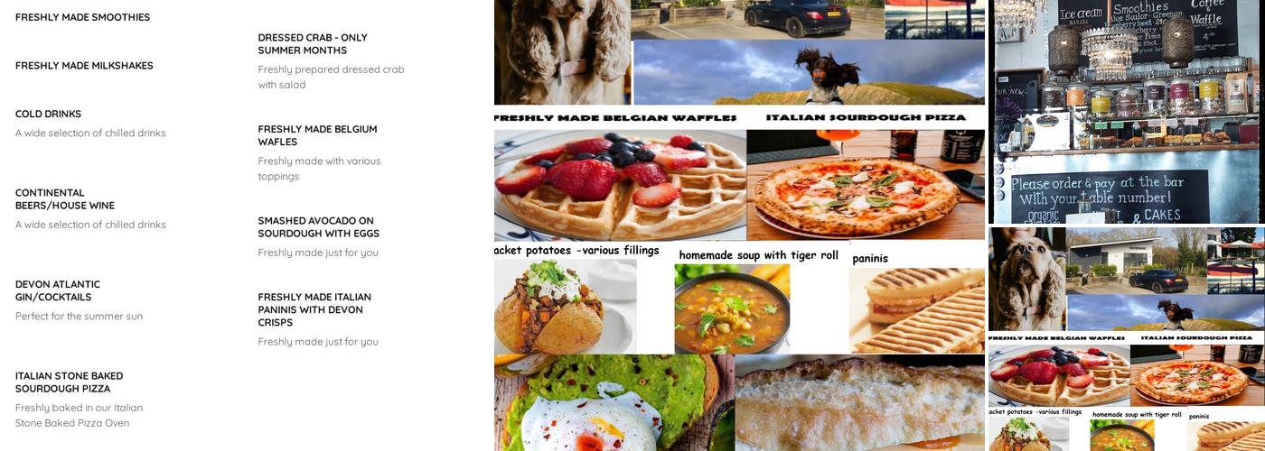 Waterside Coffee House & Bar Menu