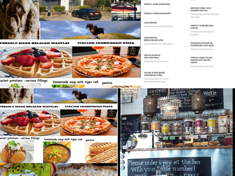 Waterside Coffee House & Bar Menu