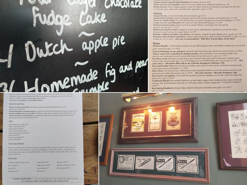 The Fox & Hounds Menu