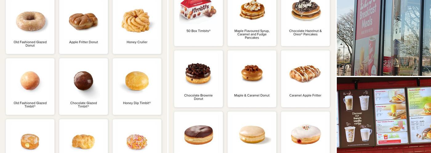 Tim Hortons - Gloucester Menu