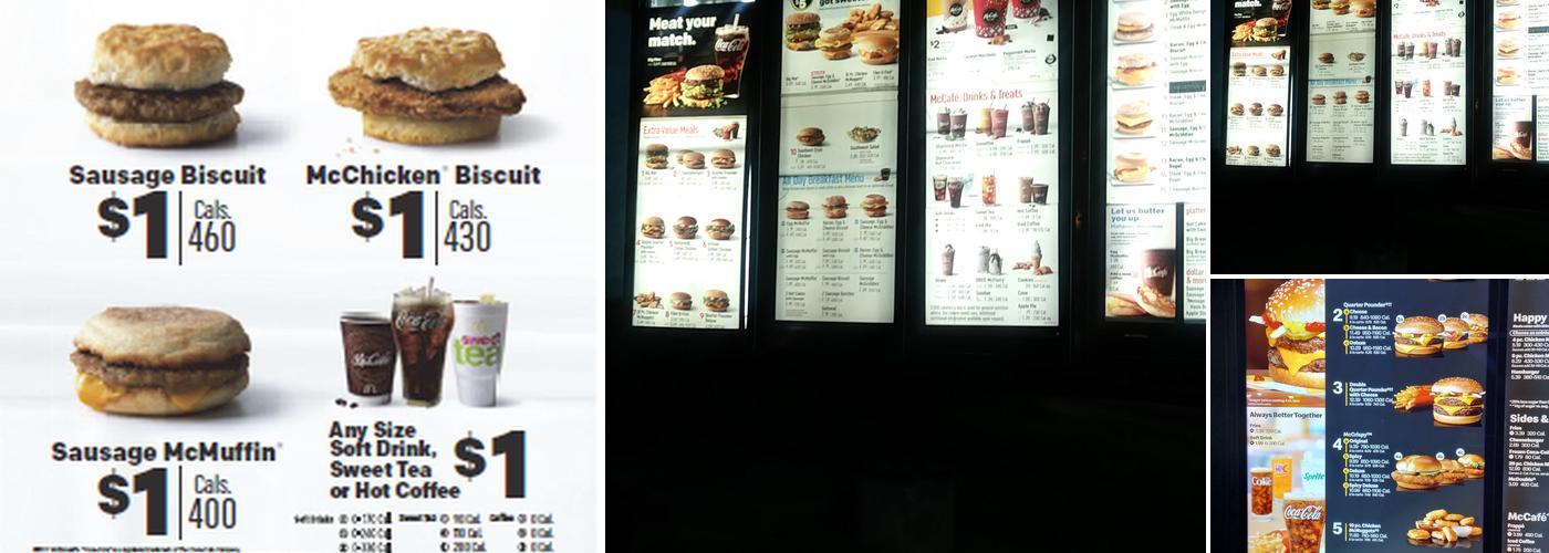 McDonald's Menu
