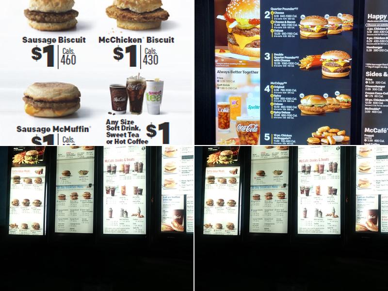 McDonald's Menu
