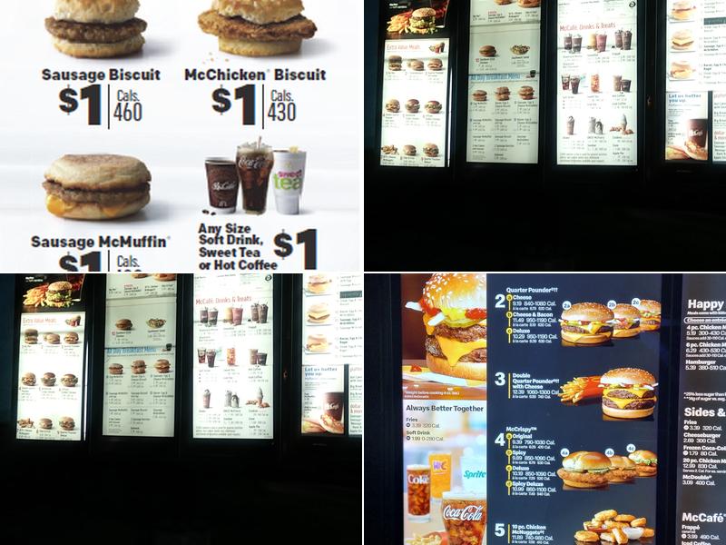 McDonald's Menu