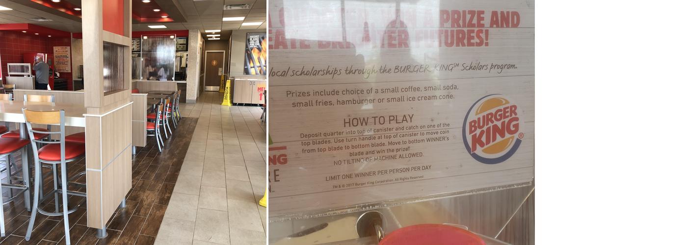 Burger King Menu