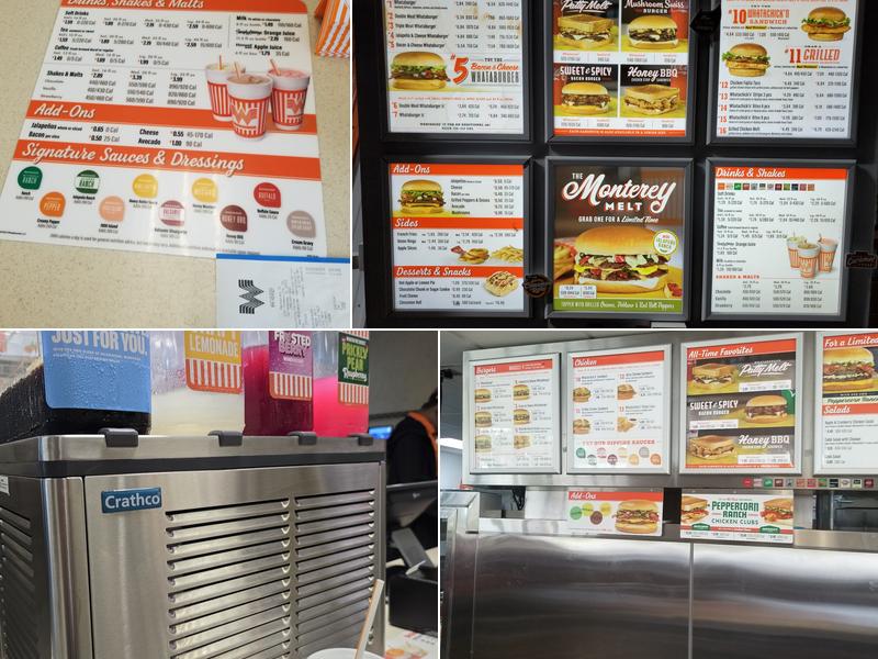 Whataburger Menu