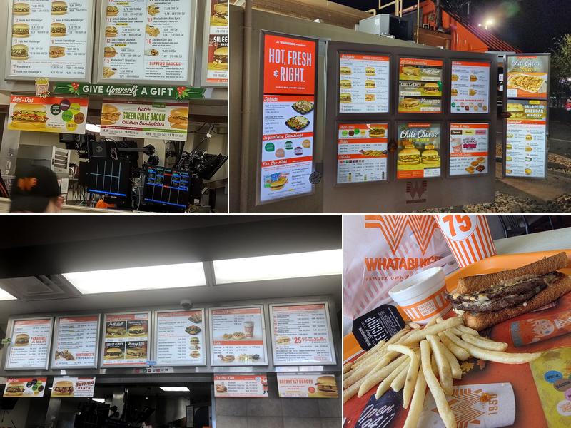 Whataburger Menu