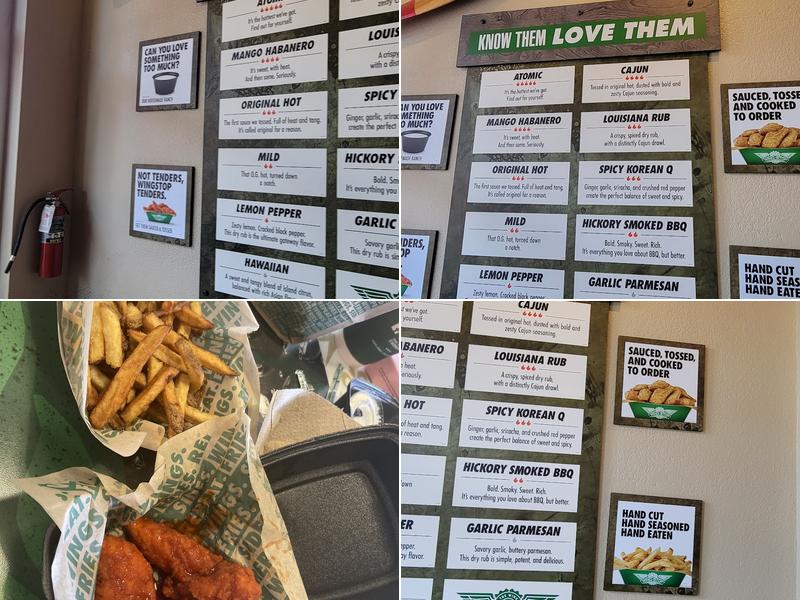 Wingstop Menu