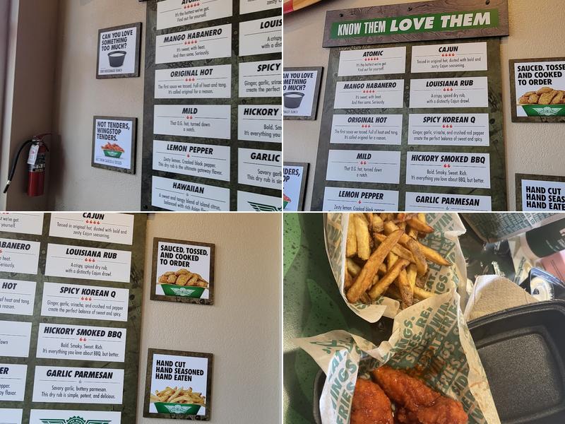 Wingstop Menu