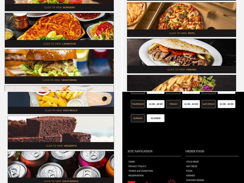 Anatolia Kebab House Beck Row Menu