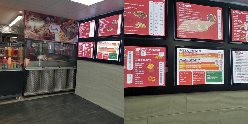 Istanbul Kebab House Take Away Menu