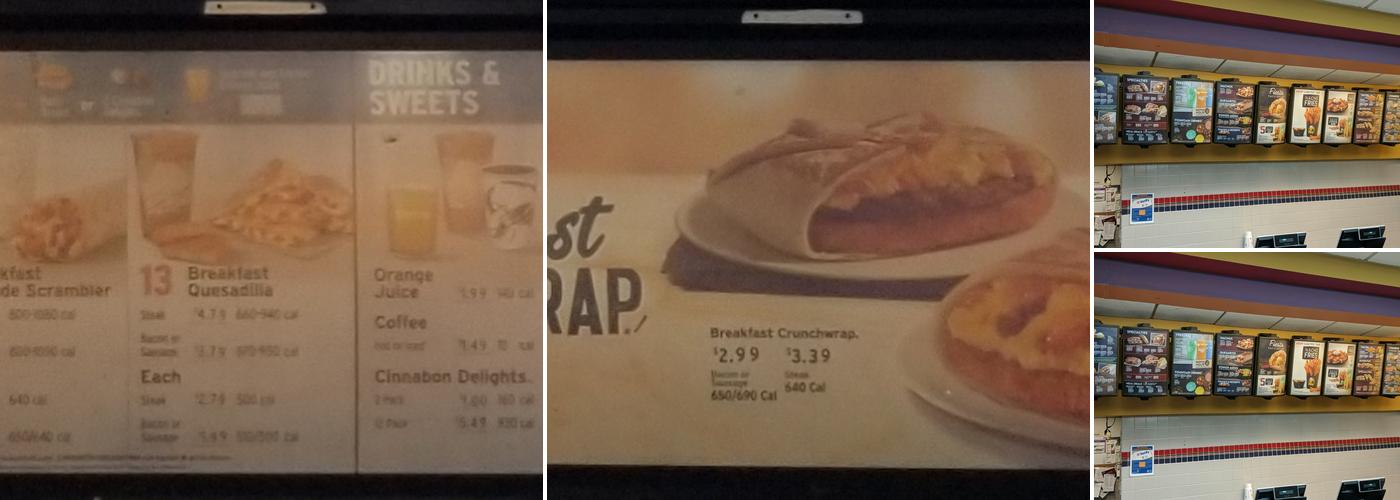 Taco Bell Menu